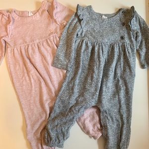 Gap Marled Knit Rompers
